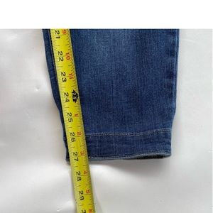 Judy Blue Women’s Janette Camo Patch Skinny Jeans Size 1X (34) Distressed